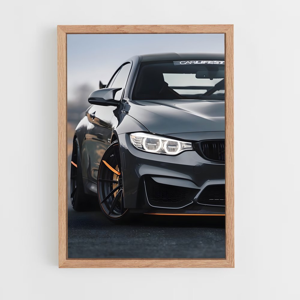 Poster Gold Rush M4 – affiche BMW (vue 4)